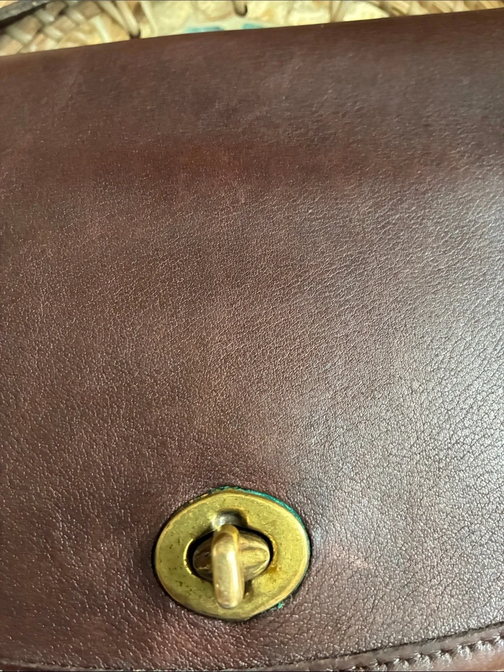 Coach Vintage Collegiate Shoulder /Crossbody Late 80’s, Early 90’s 0775-41